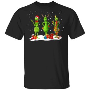 Three Grinch Noel Merry Christmas Sweatshirt Hoodie Apparel