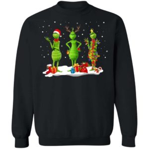 Three Grinch Noel Merry Christmas Sweatshirt Hoodie Uncategorized