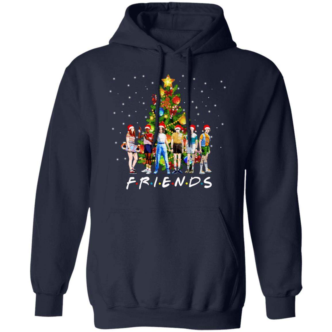 Stranger Things Friends Eleven Christmas Sweatshirt Hoodie Apparel Stranger Things Friends Eleven Christmas Sweatshirt Hoodie Apparel