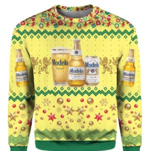 Modelo Especial Beer Bottles 3D Print Ugly Christmas Sweater Apparel