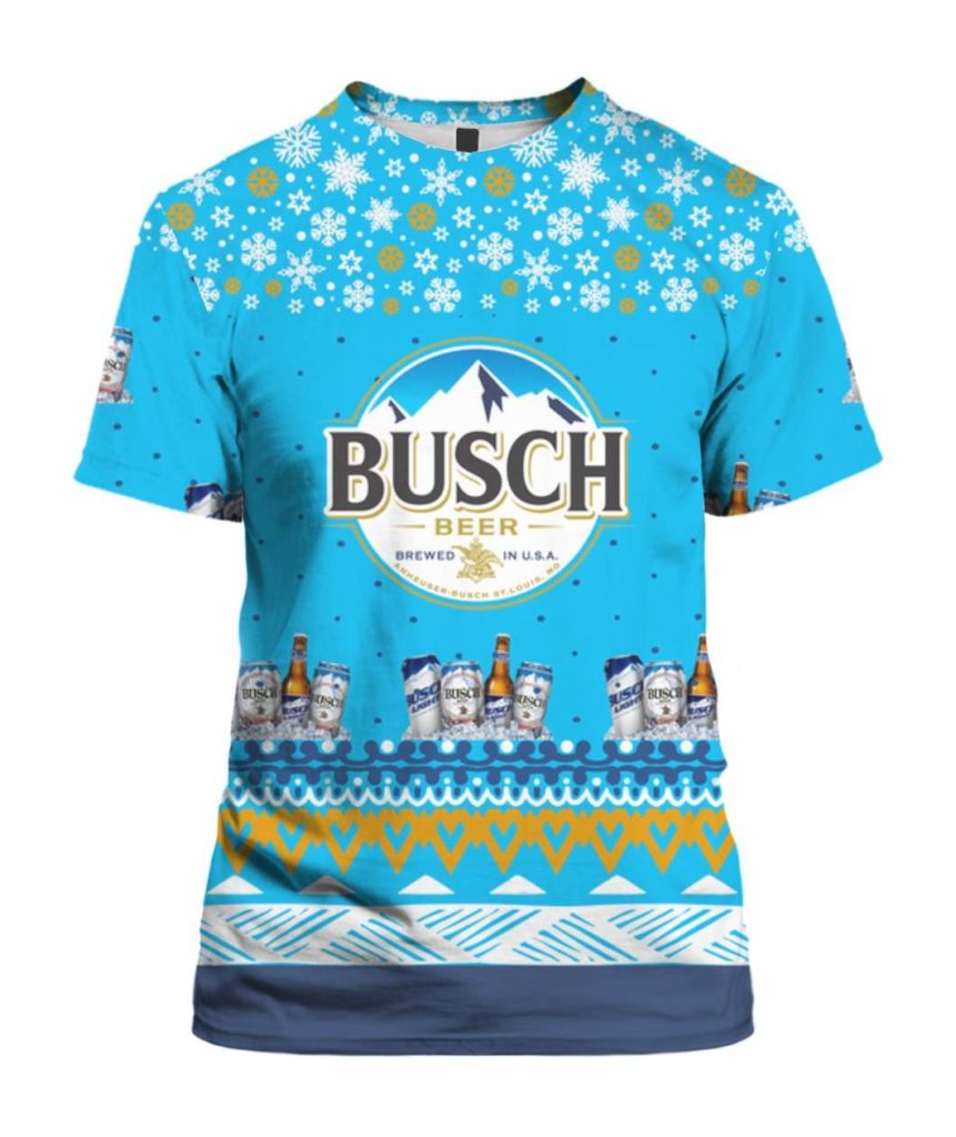 busch beer sweater