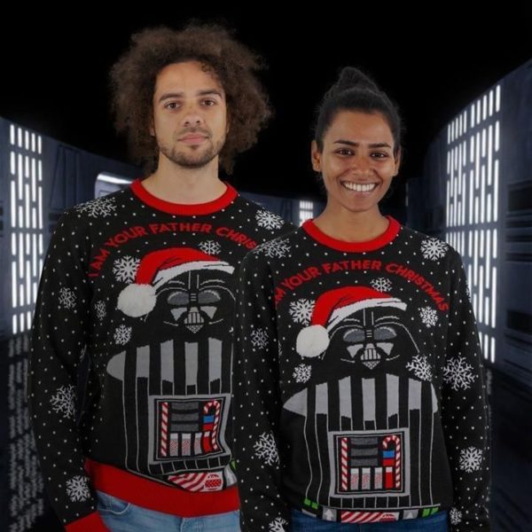 I am your father christmas Darth Vader star wars 3d printing christmas sweatshirt Apparel