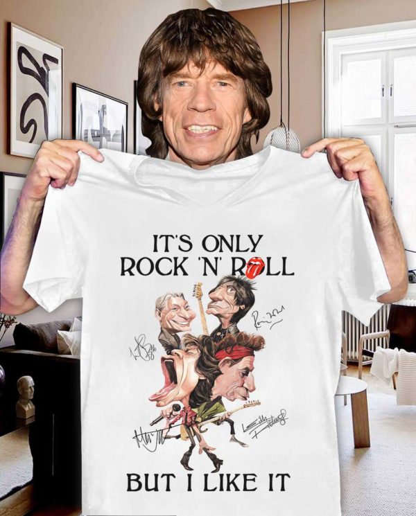The Rolling Stones It's Only Rock N Roll But I Like It T Shirt Uncategorized