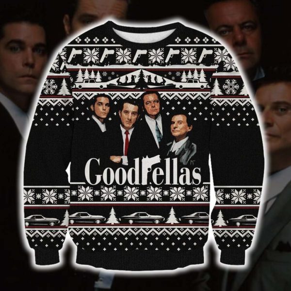 GoodFellas 3D Print Ugly Christmas Sweatshirt Apparel