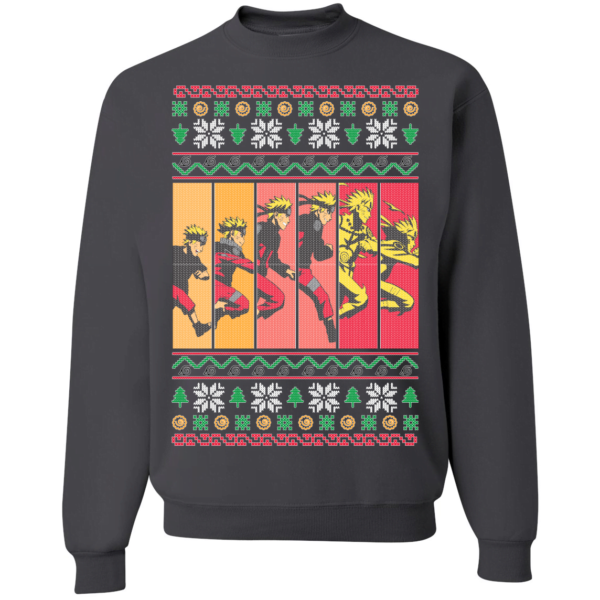 Anime Comic Cartoon Naruto Christmas Sweater Apparel
