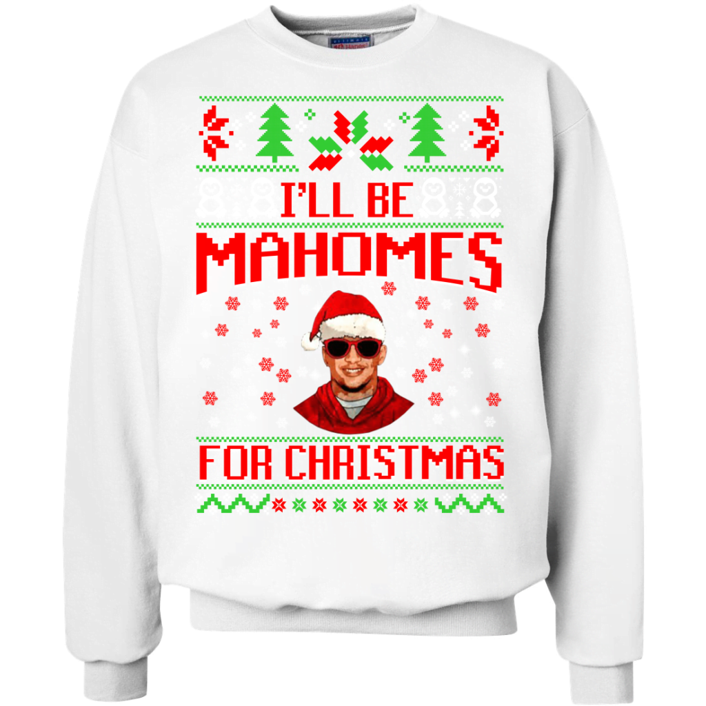 pat mahomes christmas sweater