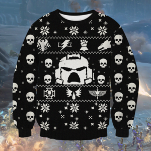Warhammer 40k 3D Print Christmas Sweatshirt Uncategorized