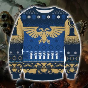 Warhammer 40k Imperium 3D Print Christmas Sweatshirt Uncategorized