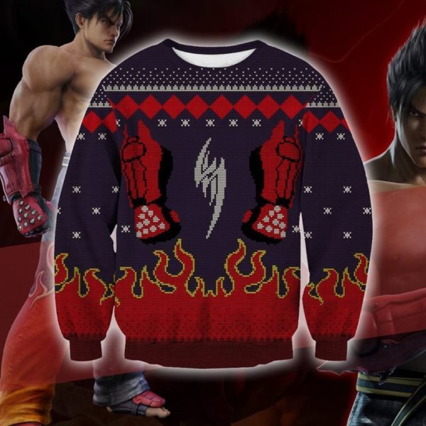 Tekken Jin Kazama 3D Print Sweatshirt Apparel