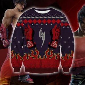 Tekken Jin Kazama 3D Print Sweatshirt Uncategorized