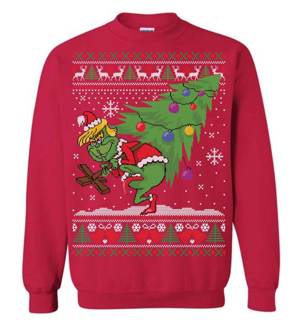 Trump Grinch Funny Ugly Christmas Sweater Uncategorized Trump Grinch Funny Ugly Christmas Sweater Uncategorized