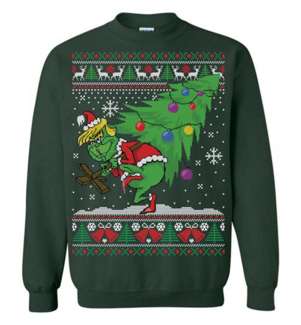 Trump Grinch Funny Ugly Christmas Sweater Uncategorized