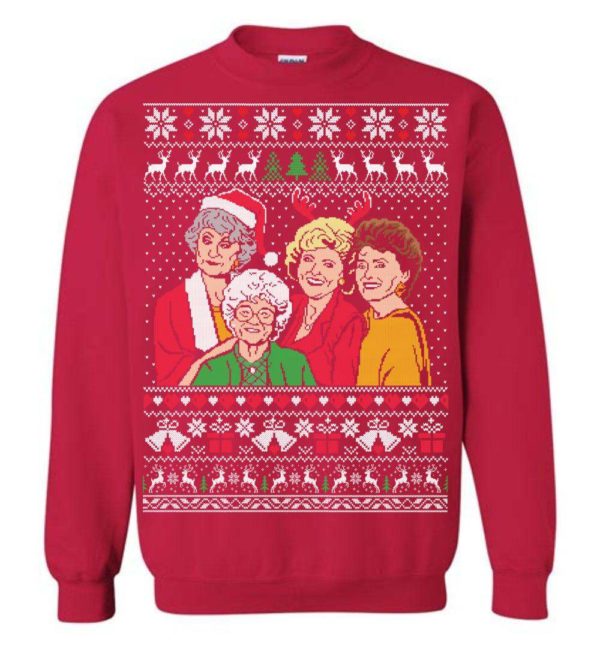The Golden Girls Christmas Sweater Apparel