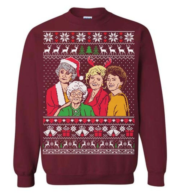 The Golden Girls Christmas Sweater Uncategorized