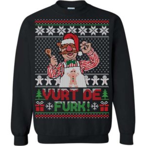 Vurt De Furk The Muppets Ugly Christmas Sweater Apparel