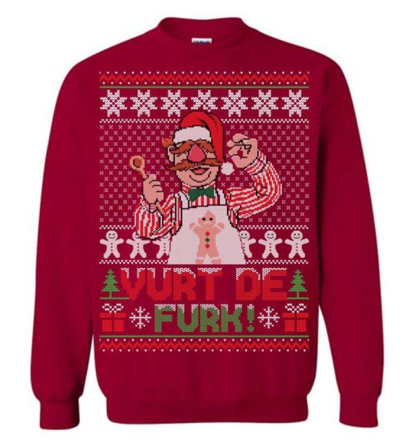 Vurt De Furk The Muppets Ugly Christmas Sweater Apparel