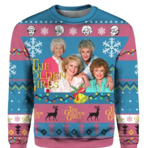 The Golden Girls 3D Christmas Sweatshirt Apparel