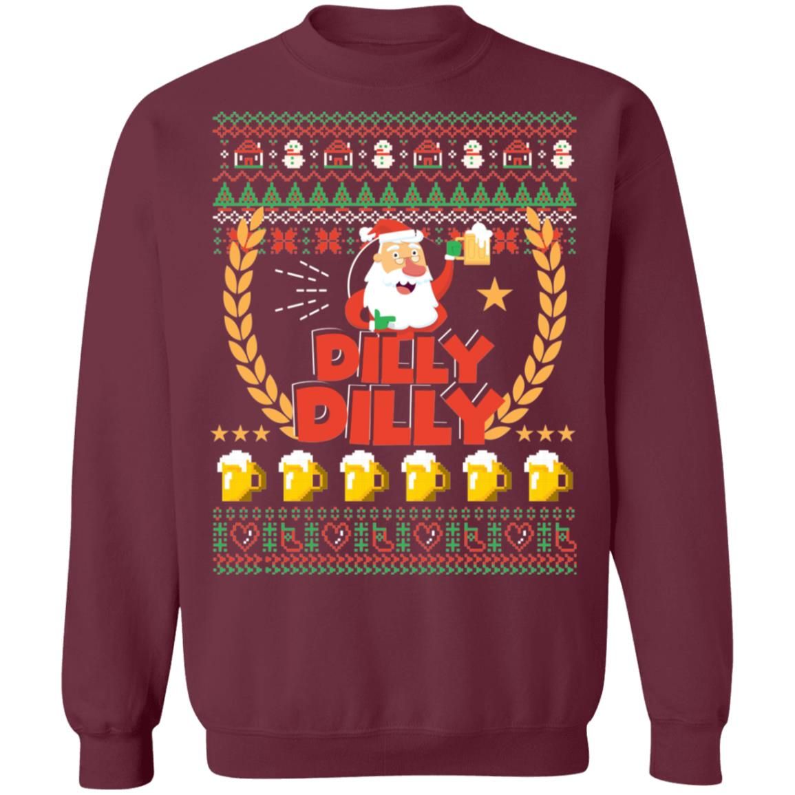 Dilly Dilly Santa Christmas Shirt Apparel Dilly Dilly Santa Christmas Shirt Apparel