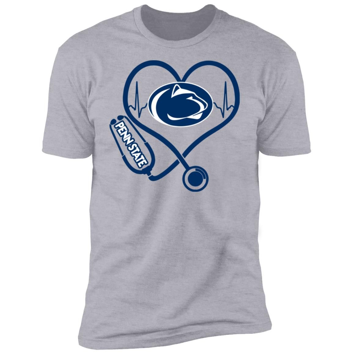 Penn State Nittany Lions Stethoscope Heart Shirt Apparel Penn State Nittany Lions Stethoscope Heart Shirt Apparel