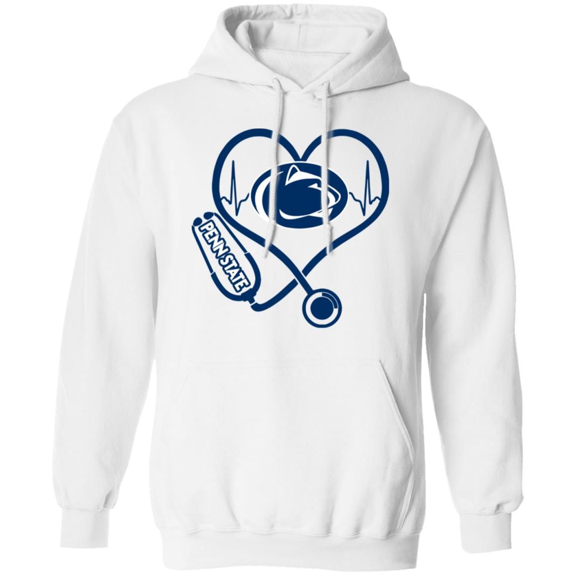 Penn State Nittany Lions Stethoscope Heart Shirt Apparel Penn State Nittany Lions Stethoscope Heart Shirt Apparel
