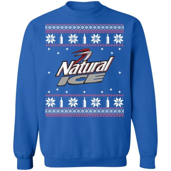 Natural Ice Beer Natural Ice Christmas Sweatshirt Apparel