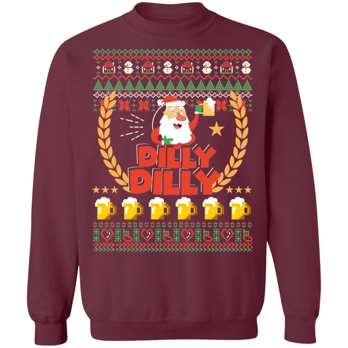 Dilly Dilly Santa Christmas Shirt Apparel Dilly Dilly Santa Christmas Shirt Apparel