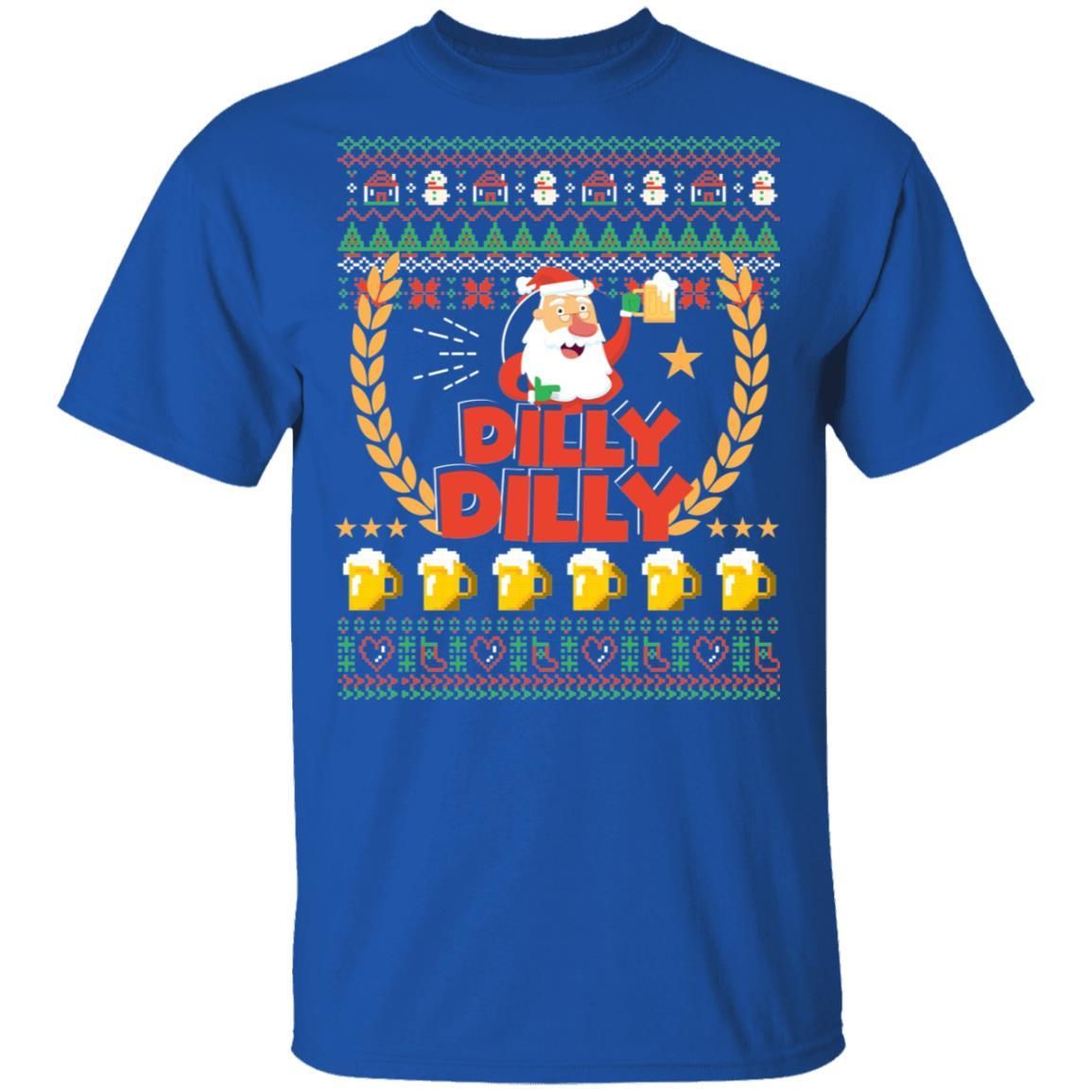 Dilly Dilly Santa Christmas Shirt Apparel Dilly Dilly Santa Christmas Shirt Apparel
