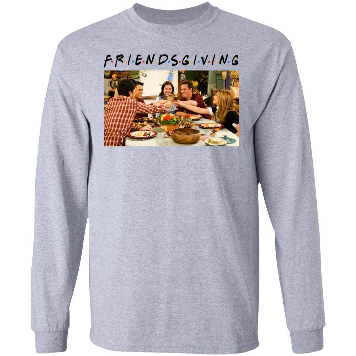 Friendsgiving Thanksgiving – The One with the Late Thanksgiving Shirt Apparel Friendsgiving Thanksgiving – The One with the Late Thanksgiving Shirt Apparel