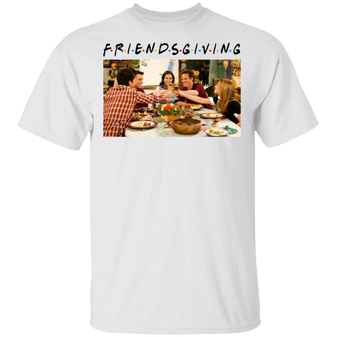 Friendsgiving Thanksgiving – The One with the Late Thanksgiving Shirt Apparel Friendsgiving Thanksgiving – The One with the Late Thanksgiving Shirt Apparel