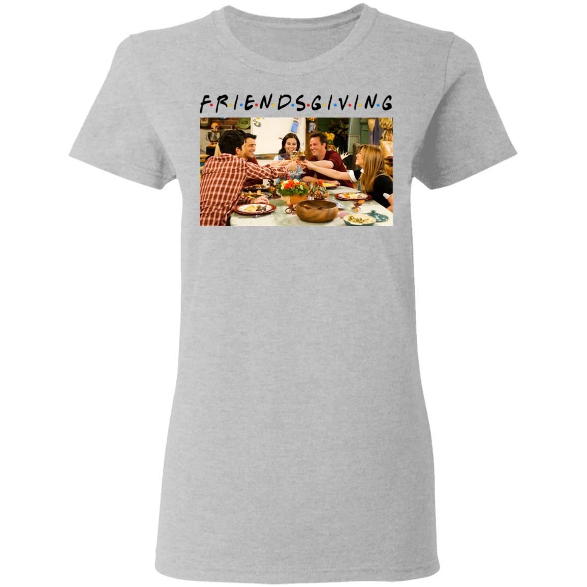 Friendsgiving Thanksgiving – The One with the Late Thanksgiving Shirt Apparel Friendsgiving Thanksgiving – The One with the Late Thanksgiving Shirt Apparel