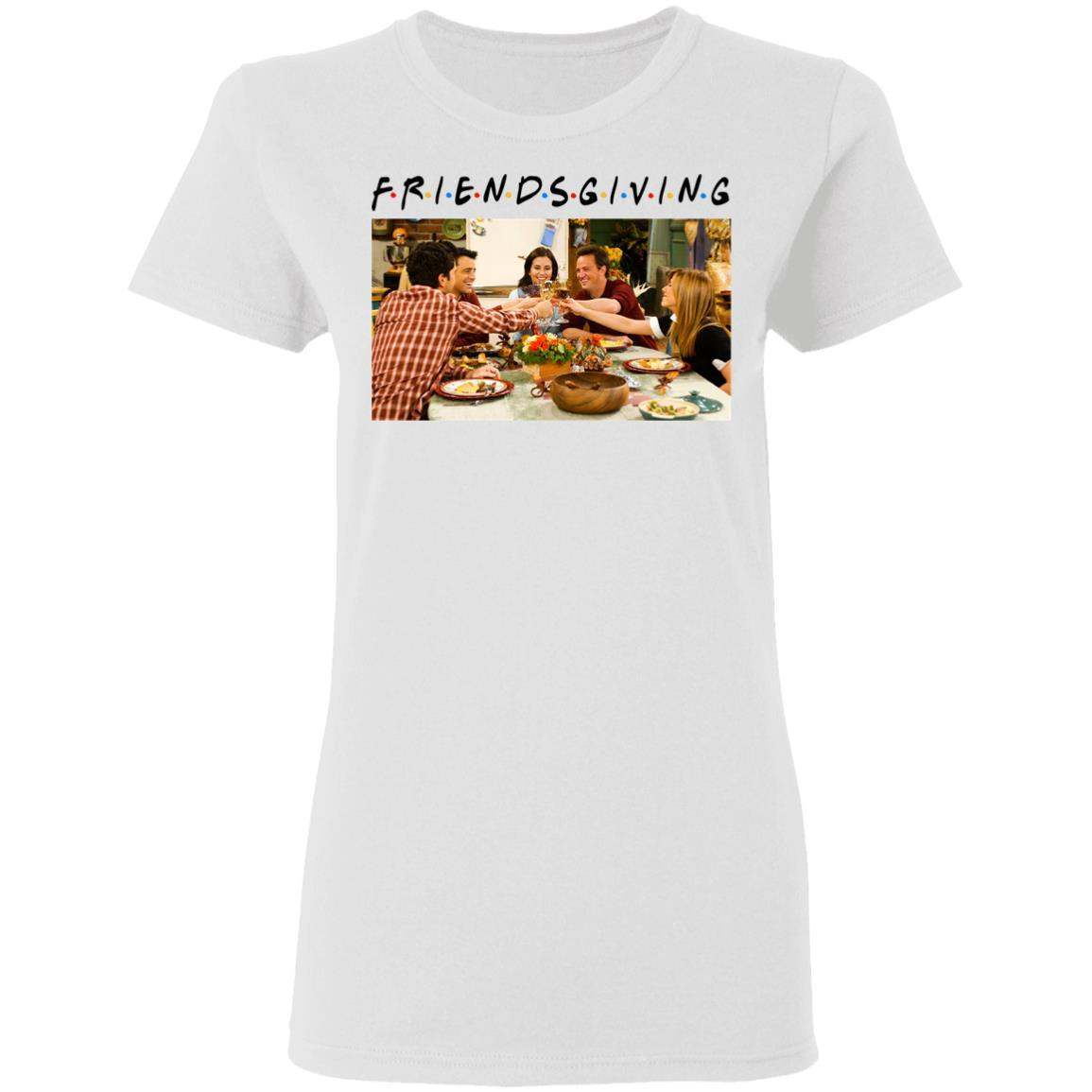 Friendsgiving Thanksgiving – The One with the Late Thanksgiving Shirt Apparel Friendsgiving Thanksgiving – The One with the Late Thanksgiving Shirt Apparel