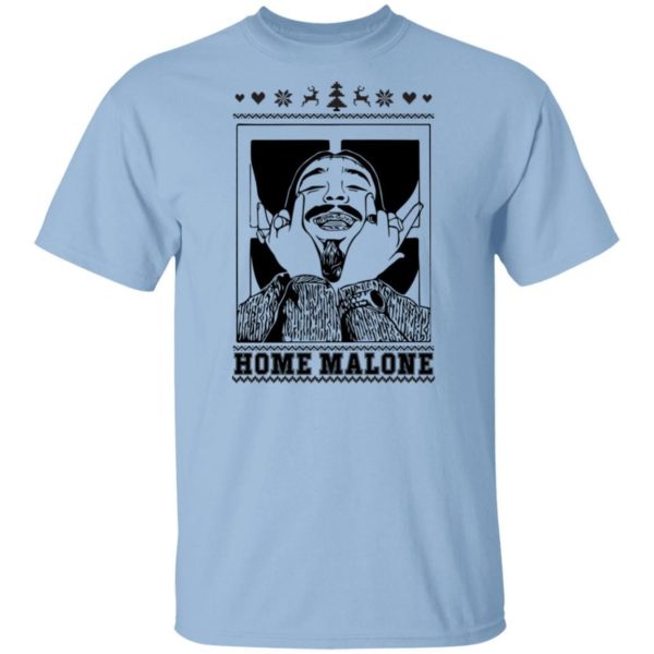 Home Malone Christmas Black & White Christmas Shirt Apparel