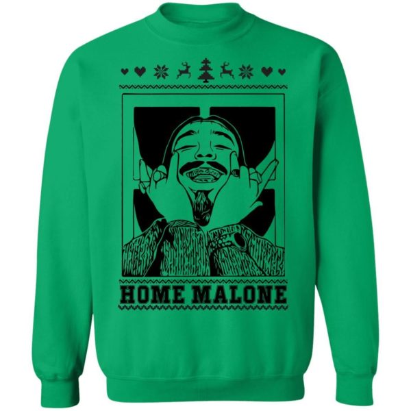 Home Malone Christmas Black & White Christmas Shirt Apparel