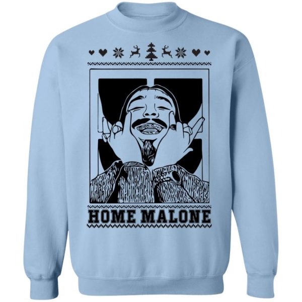 Home Malone Christmas Black & White Christmas Shirt Apparel