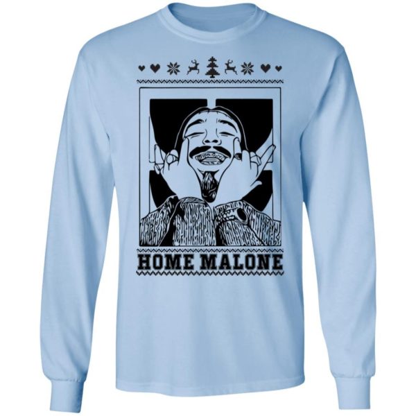 Home Malone Christmas Black & White Christmas Shirt Apparel