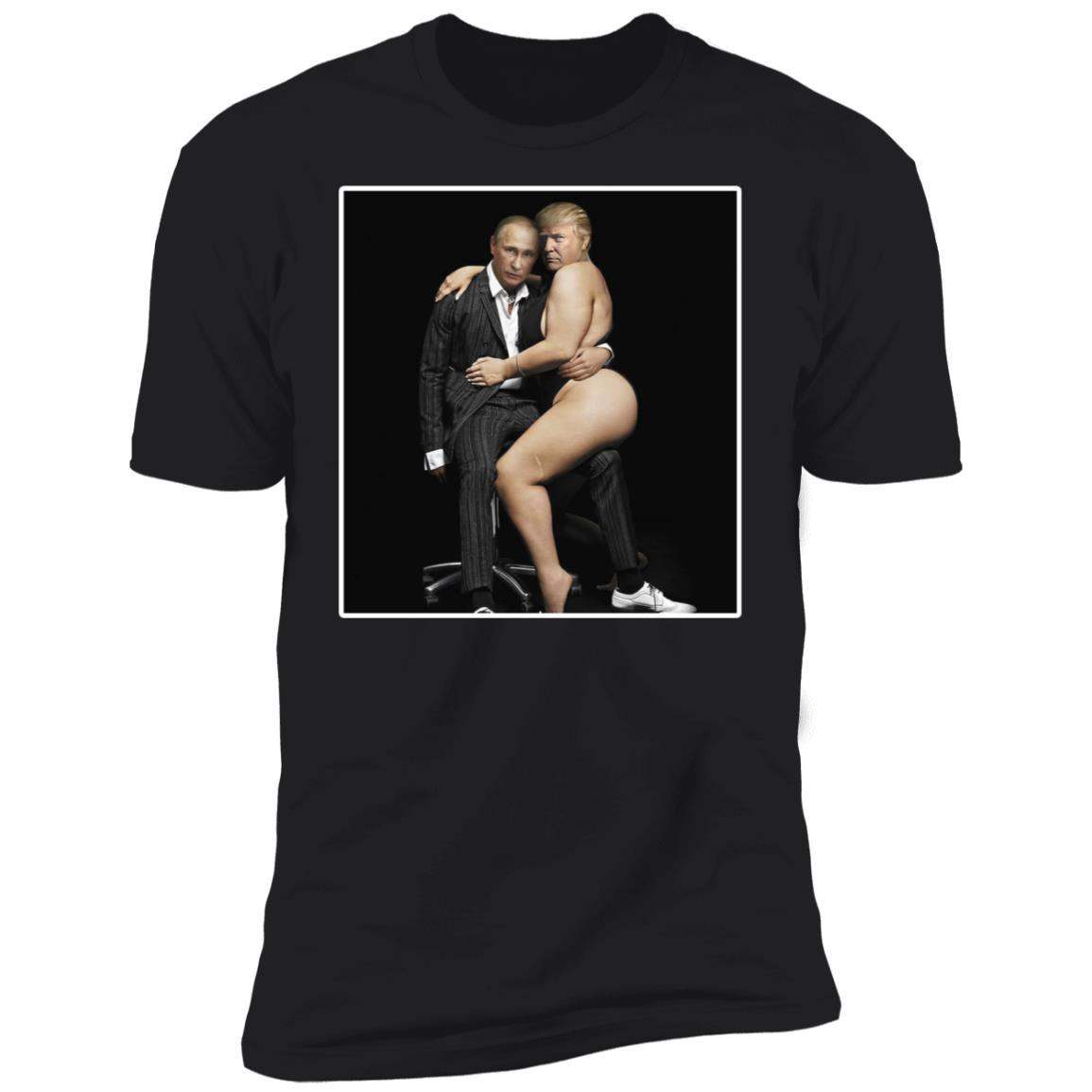 Putin With Sexy Trump On Desk Funny Anti Shirt Apparel Putin With Sexy Trump On Desk Funny Anti Shirt Apparel