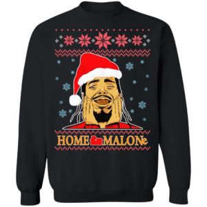 Home Malone Christmas Sweatshirt Apparel