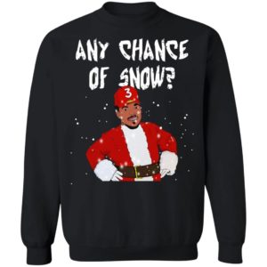 Any Chance of Snow The Rapper Christmas Shirt Apparel