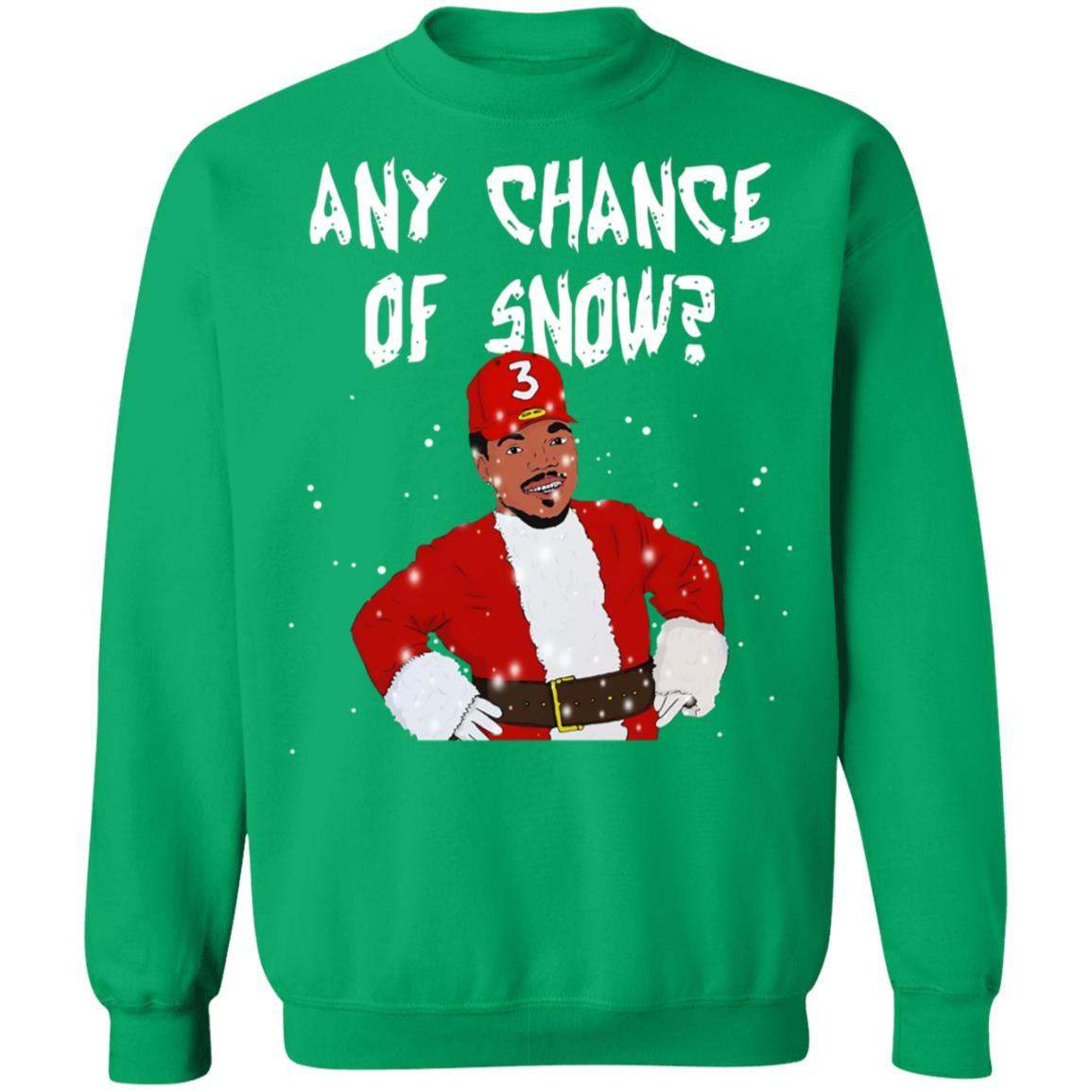 Any Chance of Snow The Rapper Christmas Shirt Apparel Any Chance of Snow The Rapper Christmas Shirt Apparel