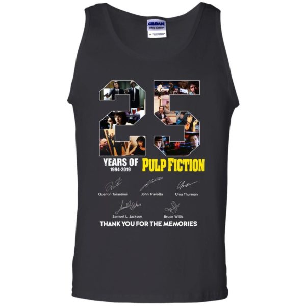 25th Years Of Pulp Fiction 1994 201 Thank You For The Momories Shirt Apparel