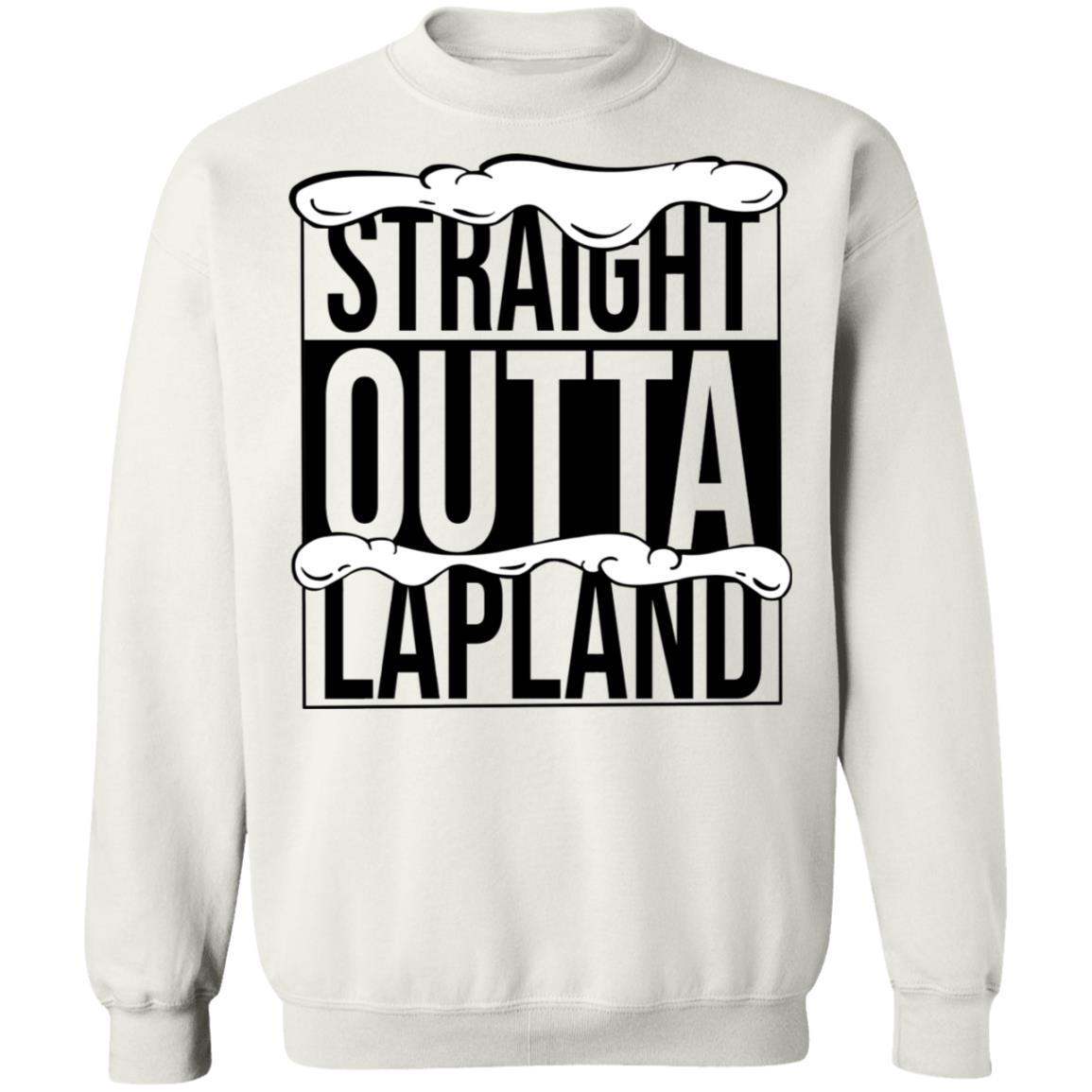 Straight Outta Lapland Christmas Shirt Apparel Straight Outta Lapland Christmas Shirt Apparel