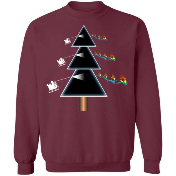 Pink Floyd Dark Side Of The Christmas Tree Shirt Apparel