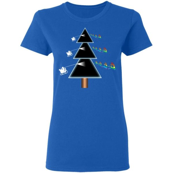 Pink Floyd Dark Side Of The Christmas Tree Shirt Apparel