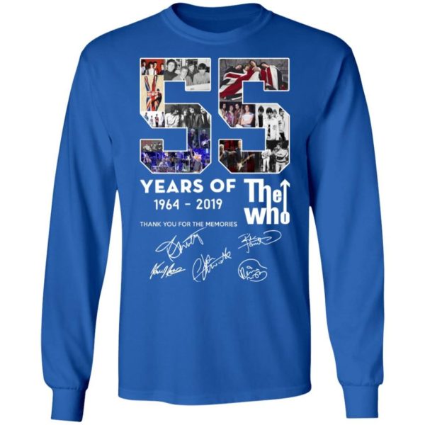 The Who – 55 Years Of The Who 1964 2019 Shirt Uncategorized