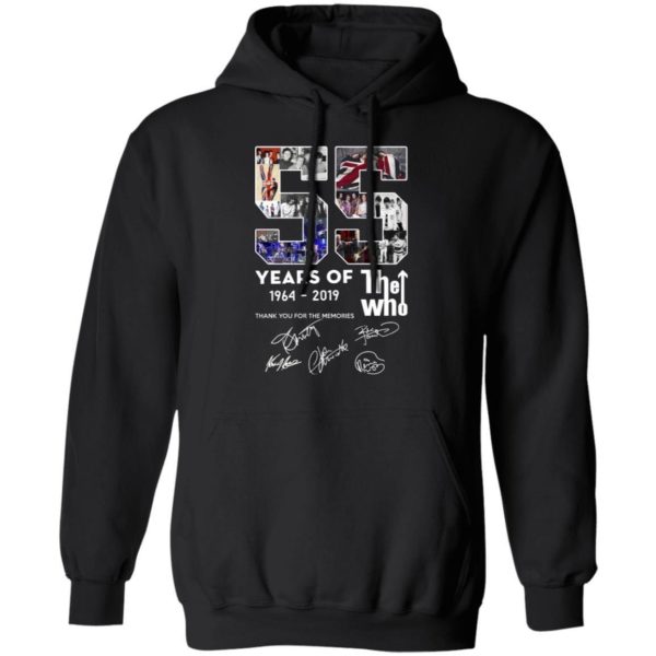 The Who – 55 Years Of The Who 1964 2019 Shirt Uncategorized