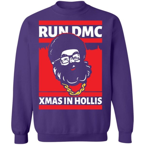Run DMC Xmas In Hollis Christmas Shirt Apparel