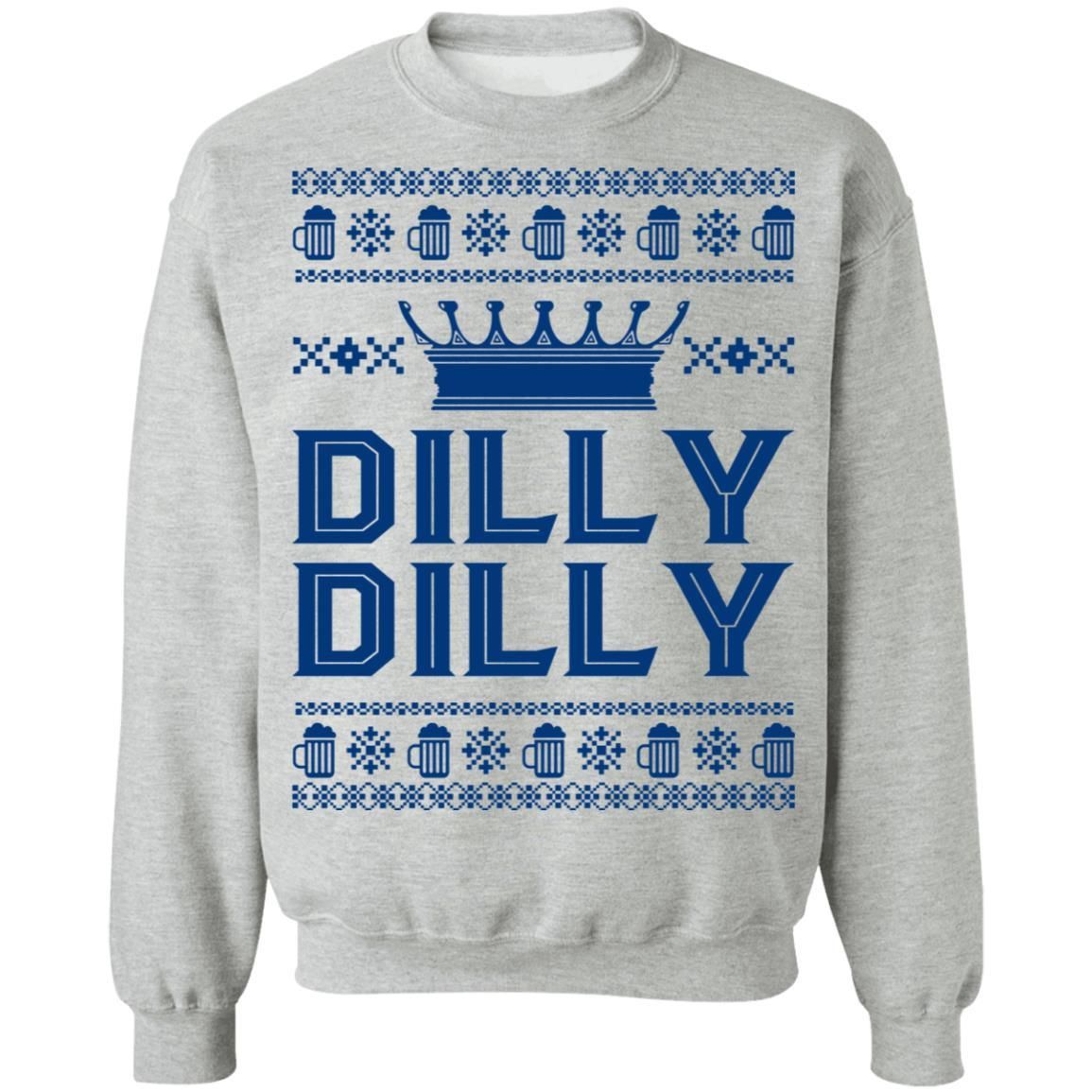 Dilly Dilly Christmas Beer Sweatshirt Apparel Dilly Dilly Christmas Beer Sweatshirt Apparel