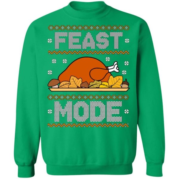 Feast Mode Thanksgiving Sweatshirt Apparel