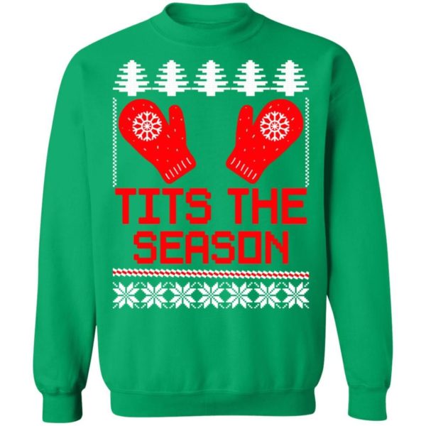 Tits the Season Funny Christmas Shirt Uncategorized