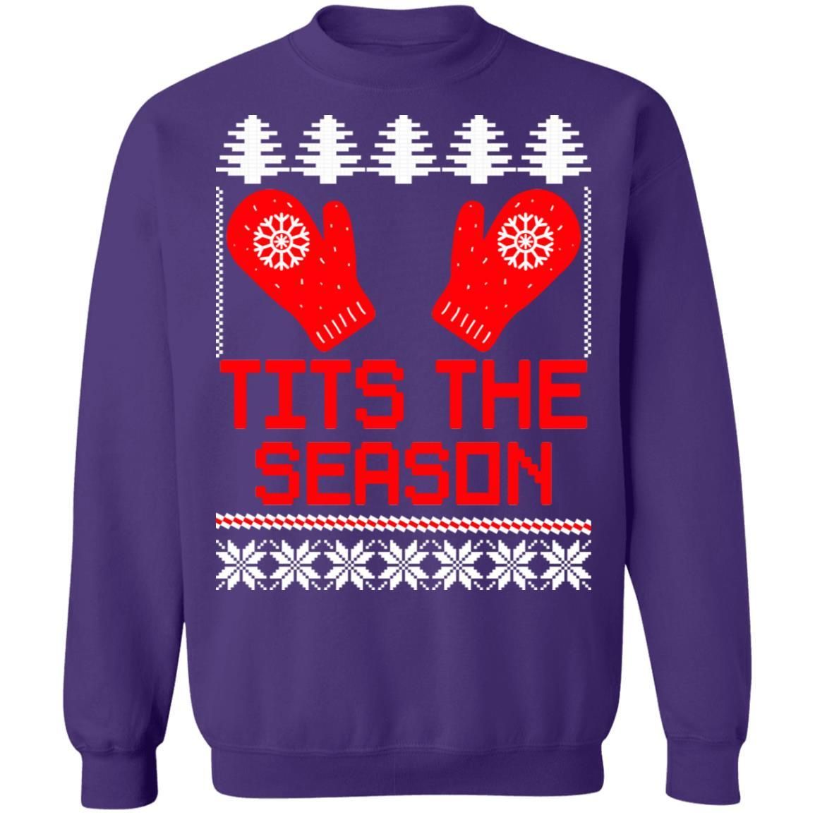 Tits the Season Funny Christmas Shirt Apparel Tits the Season Funny Christmas Shirt Apparel